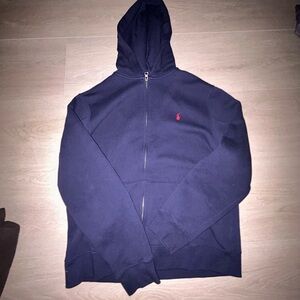 Men's Navy Blue Hoodie Sweater